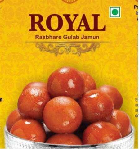Royal Rasbhare Gulab Jamun Device mark 4912944 Trademark