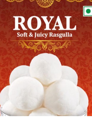 Royal Soft & Juicy Rasgulla Device mark 4912942 Trademark