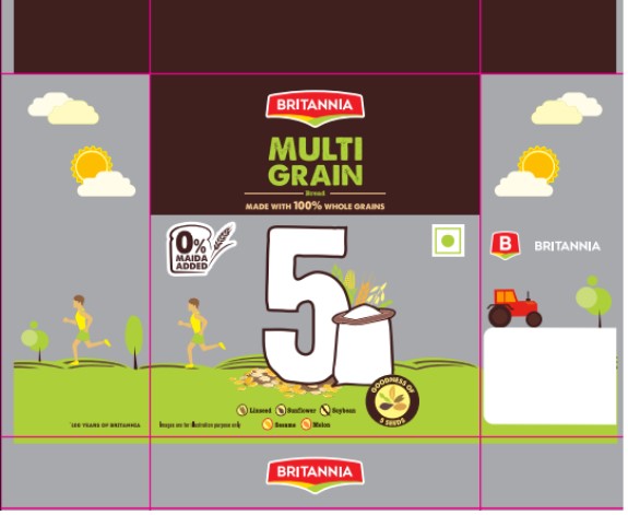 Britannia Multigrain Bread Device mark 4917959 Trademark