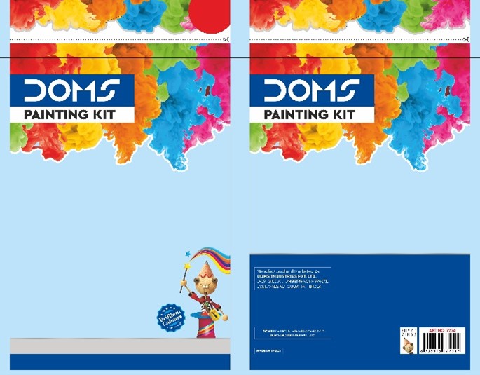 Doms Painting Kit Packaging Device mark 4919893 Trademark