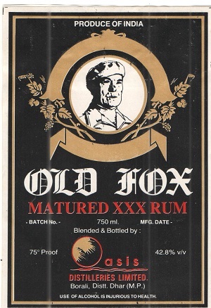 Old Fox Device mark 4920212 Trademark