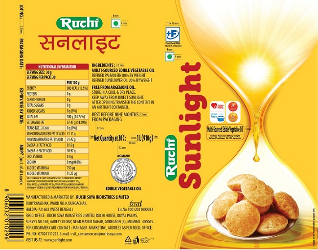 Ruchi Sunlight Device mark 4920945 Trademark
