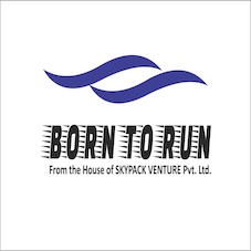Picture Written With Born To Run From The House Of Skypack Venture Pvt Ltd Device mark 4922558 Trademark