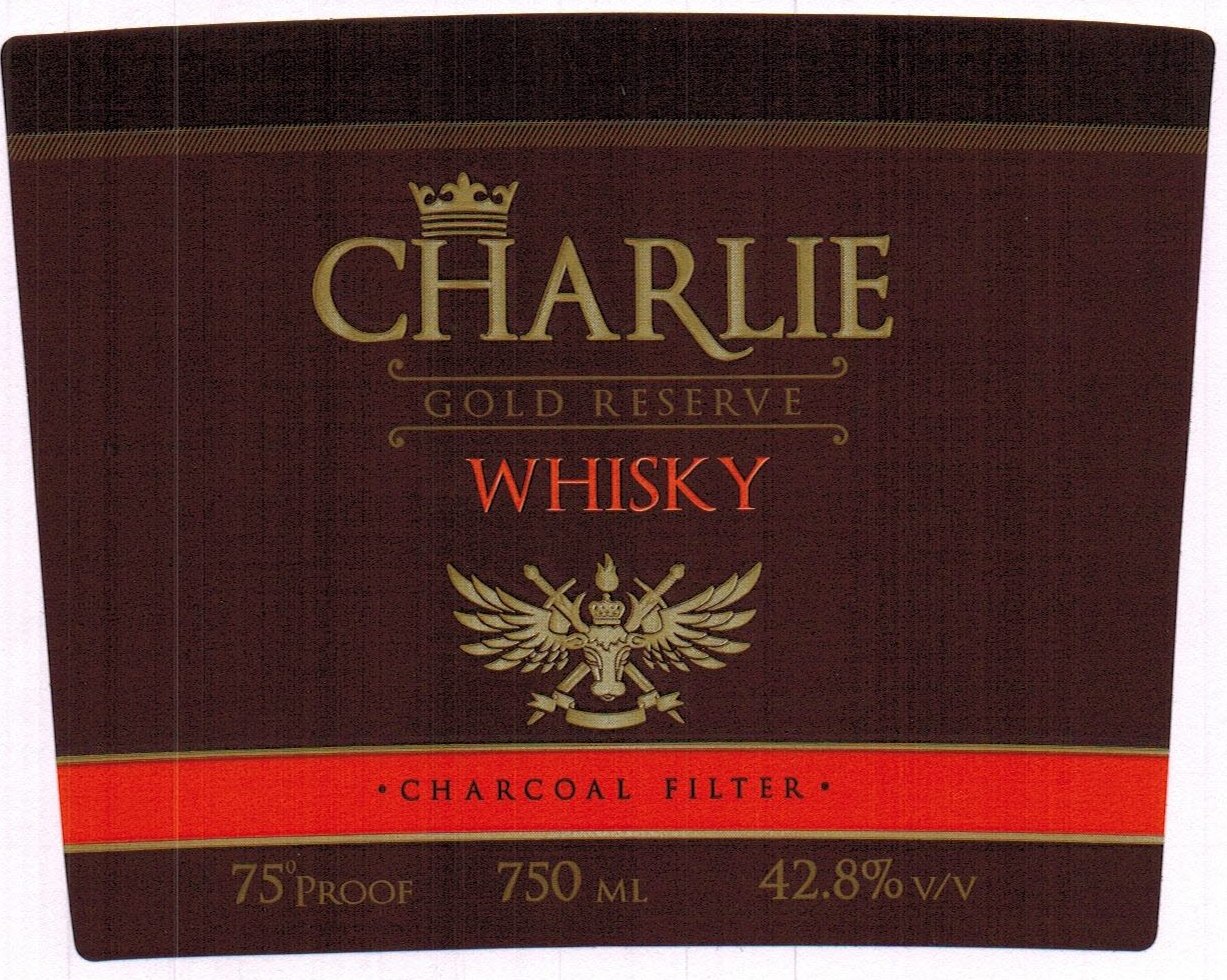 Charlie Gold Reserve Whisky Device mark 4923294 Trademark