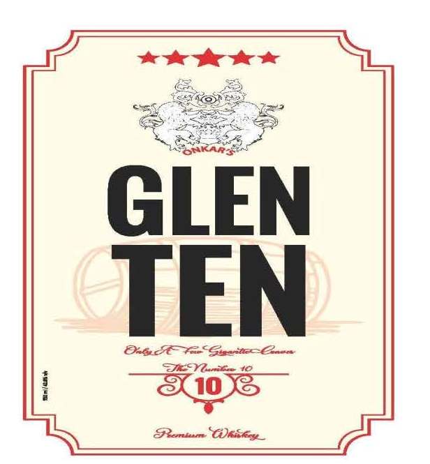 Glen Ten (10) Device mark 4926837 Trademark