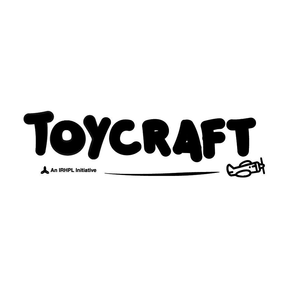 Toycraft In Stylized Font. Underneath, "an Irhpl Initiative" Preceded By Its Logo. Then A Line And Sketch Of A Plane Device mark 4927495 Trademark
