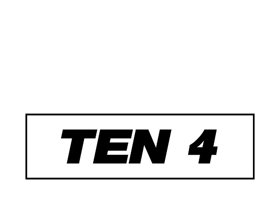 Ten 4 Written In A Stylised Manner Device mark 4928064 Trademark