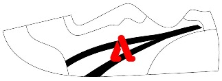 A (logo) Device mark 4928334 Trademark