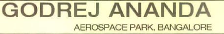 Godrej Ananda Aerospace Park, Bangalore Device mark 4936173 Trademark