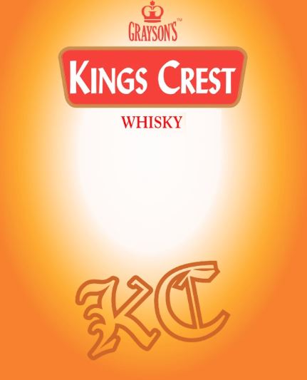 Grayson's Kings Crest Whisky Device mark 4947613 Trademark