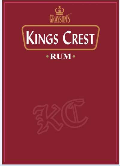 Grayson's Kings Crest Rum Device mark 4947611 Trademark