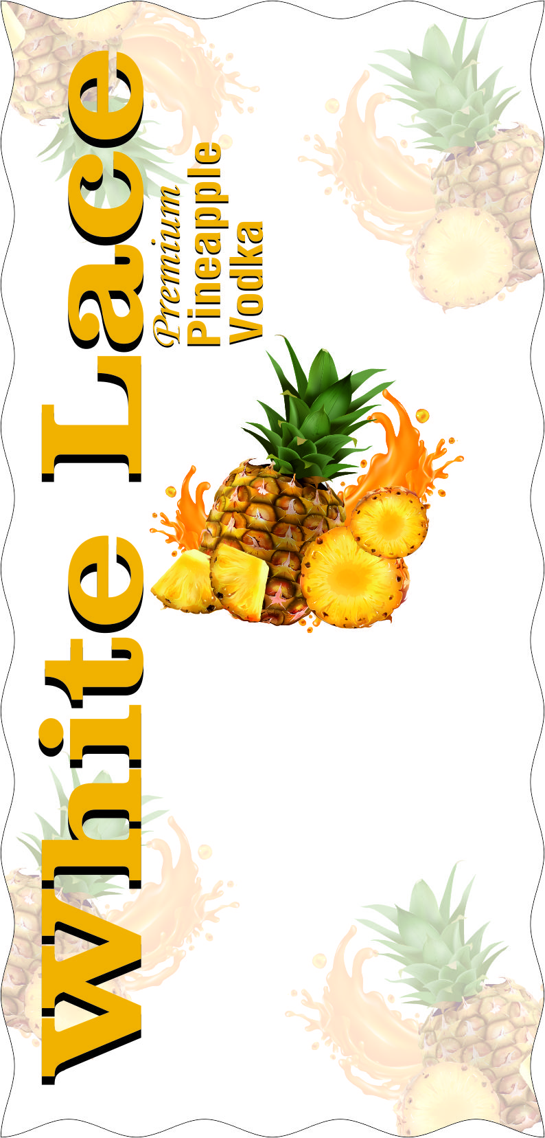White Lace Premium Pineapple Vodka Device mark 4949964 Trademark