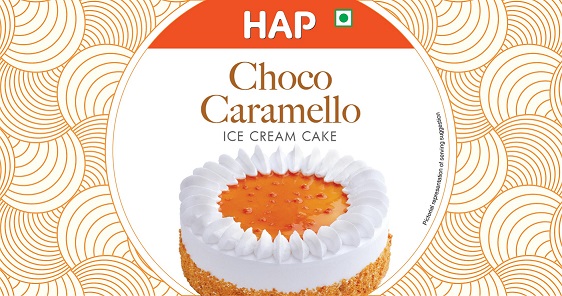 Hap Choco Caramello Ice Cream Cake Device mark 4956102 Trademark