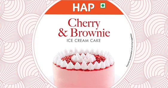 Hap Cherry & Brownie Ice Cream Cake Device mark 4956108 Trademark