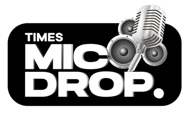 Times Mic Drop. (label) Device mark 4957172 Trademark