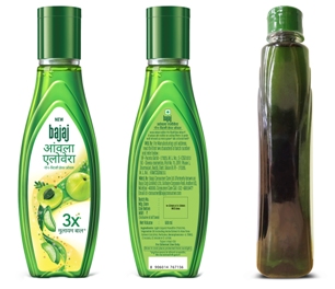 Bajaj Amla Aloe Vera Label Device mark 4958290 Trademark