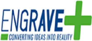 Engrave+ Converting Ideas Into Reality ( Logo With Tagline) Device mark 4958344 Trademark