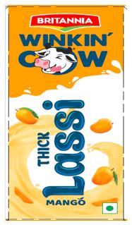 Britannia Winkin Cow Mango Thick Lassi Device mark 4961412 Trademark