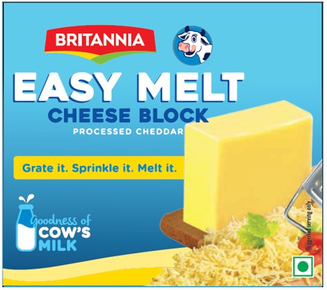 Britannia Easy Melt Cheese Block Device mark 4961421 Trademark
