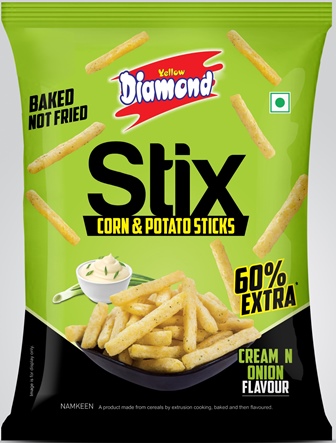 Yellow Diamond Stix Cream N Onion Device mark 4962809 Trademark