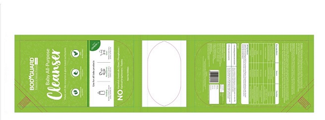 Bodyguard Baby All Purpose Cleanser Device mark 4963095 Trademark