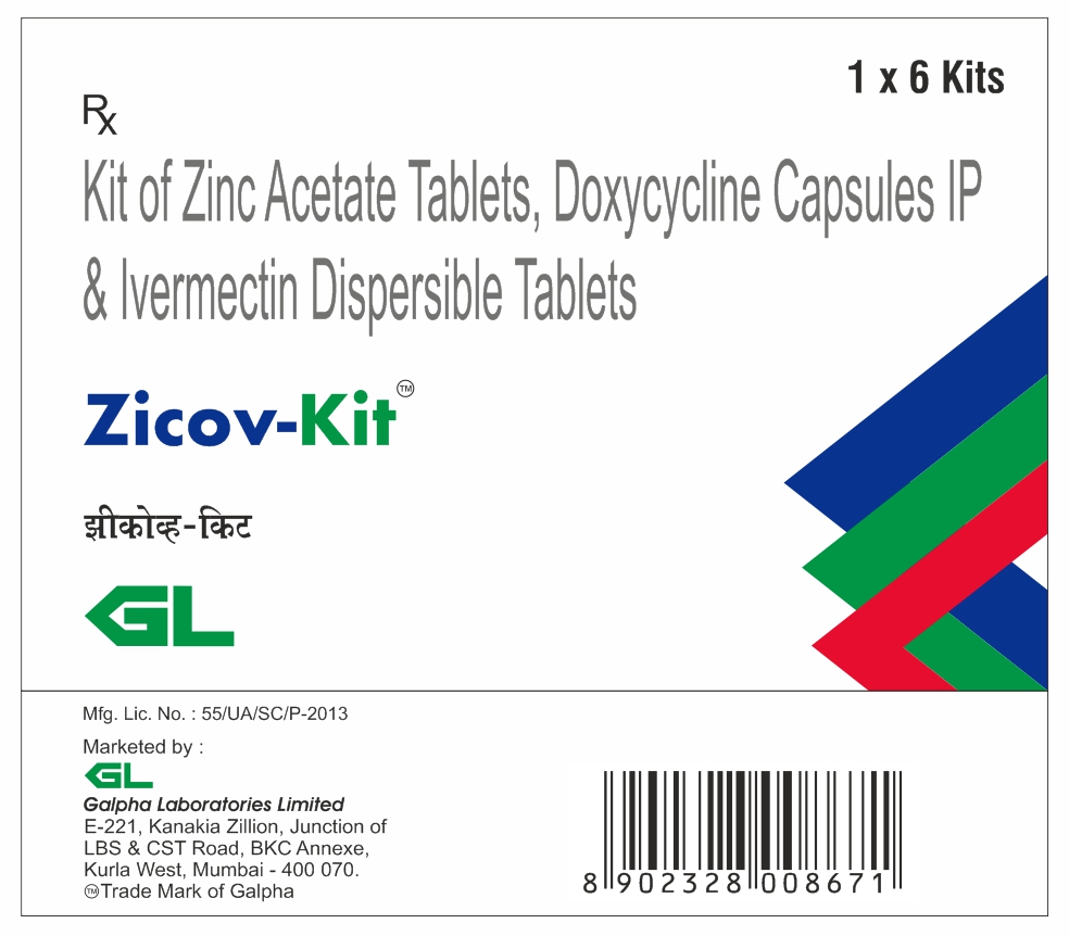 Zicov - Kit Device mark 4965078 Trademark