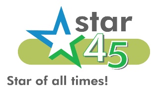Star 45 Device mark 4969806 Trademark
