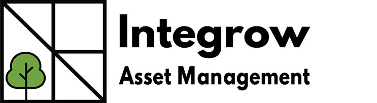 "quadrilaterals Containing Triangles And A Device Of Tree Containing The Words "integrow Asset Management". Device mark 4970217 Trademark