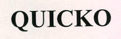 Quicko Device mark 2228978 Trademark
