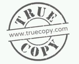 Truecopy- Www.truecopy.com Device mark 4975533 Trademark