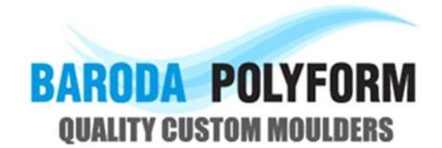 Baroda Polyform Quality Customs Moulders Device mark 4980425 Trademark