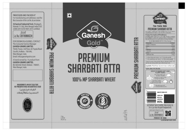 Ganesh Gold Premium Sharbati Atta Device mark 4982964 Trademark