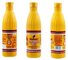 Shalimar Coconut Oil Yellow Hdpe 175 Ml. Device mark 4985306 Trademark