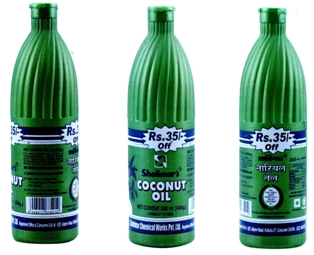Shalimar Coconut Oil Green 500 Ml. Hdpe Device mark 4985302 Trademark