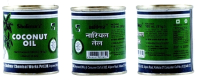 Shalimar Coconut Oil Green Tin 100 Ml. Device mark 4985314 Trademark