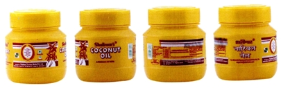 Shalimar Coconut Oil Yellow Wide Mouth 100 Ml. Device mark 4985325 Trademark