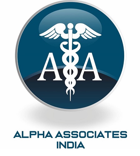 Alpha Associates India Device mark 4989399 Trademark