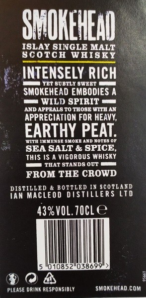 Smokehead Device mark 4990695 Trademark
