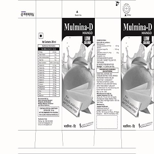 Mulmina-d Mango (device) Device mark 4996967 Trademark