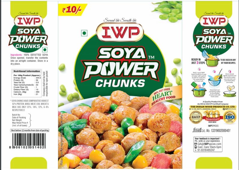 Iwp Soya Power Device mark 5008527 Trademark