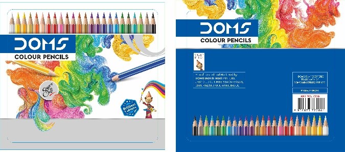 Doms Colour Pencils (packaging) Device mark 5009768 Trademark