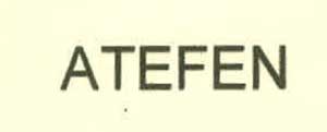 Atefen Device mark 2421533 Trademark
