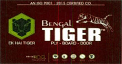 Bengal Tiger With Device Of Tiger Device mark 5015695 Trademark