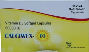 Calciwex-d3 Device mark 5020771 Trademark