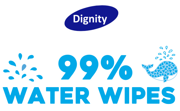 Dignity 99% Water Wipes Device mark 5021513 Trademark