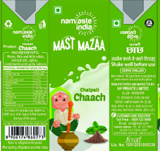 Namaste India Mast Mazaa Chatpati Chaach Device mark 5022336 Trademark