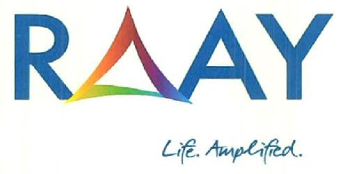 Raay Life Amplified Logo Device mark 5025900 Trademark