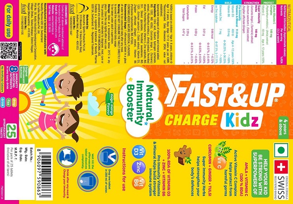 Fast&up Charge Kidz Device mark 5025600 Trademark
