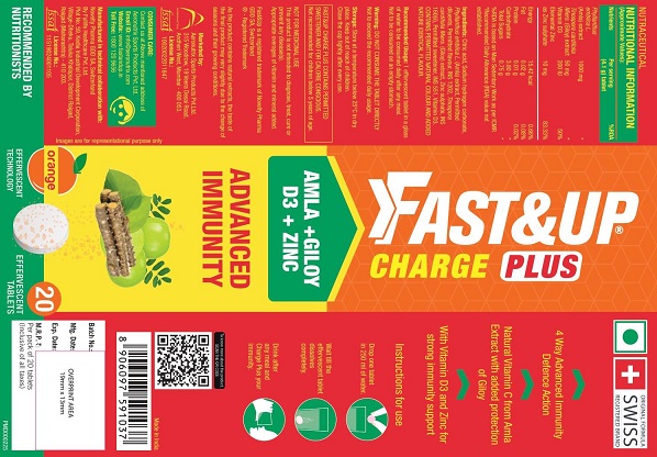 Fast&up Charge Plus Device mark 5025601 Trademark