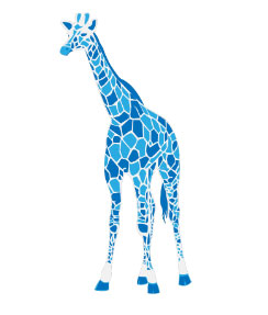 Device Of Blue Giraffe Device mark 5026645 Trademark
